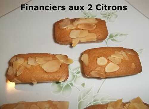 Un Tour en Cuisine #342 - Financiers aux 2 Citrons