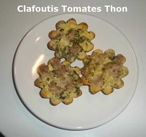 Un Tour en Cuisine #362 - Clafoutis Tomates Thon
