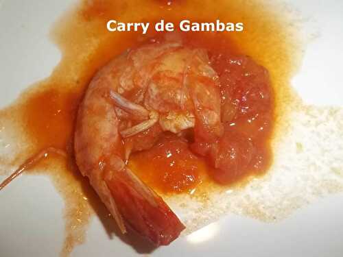Un Tour en Cuisine #412 - Carry de Gambas (cookeo)