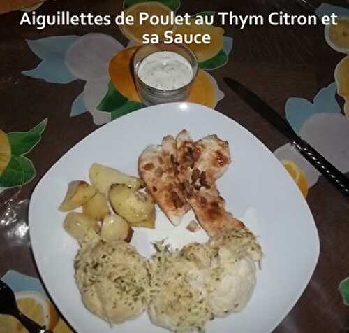 Un Tour en Cuisine #42 - Aiguillettes de Poulet au Thym Citron et sa Sauce