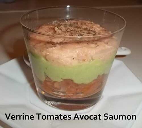 Un Tour en Cuisine #61 - Verrines Tomates Avocat Saumon