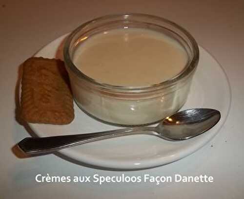 Un Tour en Cuisine #76 - Crèmes aux Speculoos Façon Danette