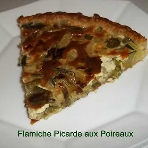 Un tour en Cuisine #9 : Flamiche Picarde aux Poireaux