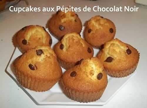 Un Tour en Cuisine #94 - Cupcakes aux Pépites de Chocolat Noir