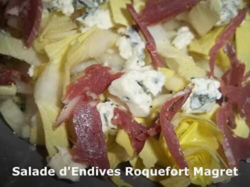 Un Tour en Cuisine Rapide #165 - Salade d'Endives Roquefort Lardons