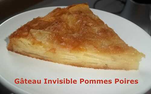 Un Tour Rapide en Cuisine #171 - Gâteau Invisible Pommes Poires