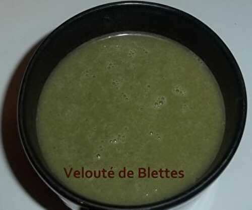 Velouté de Blettes