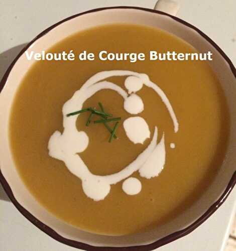 Velouté de Courge Butternut