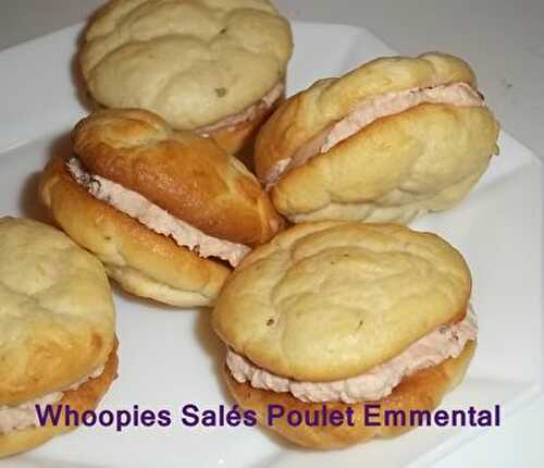 Whoopie Pies Day #6 - Whoopies Salés Poulet Emmental