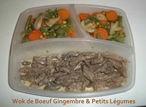 Wok de Boeuf Gingembre & Petits Légumes