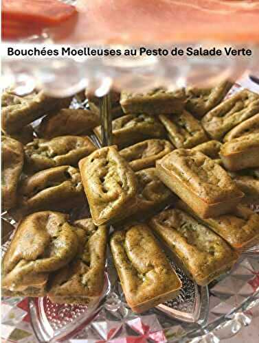 Bouchées Moelleuses au Pesto de Salade Verte