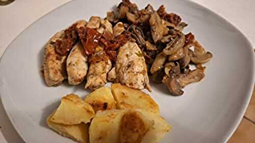 Filets de Lapin aux Tomates Séchées