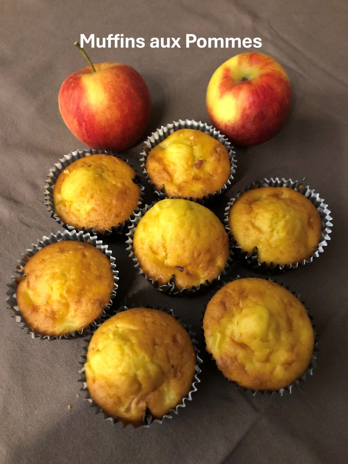 Muffins aux Pommes et Sirop d'Erable