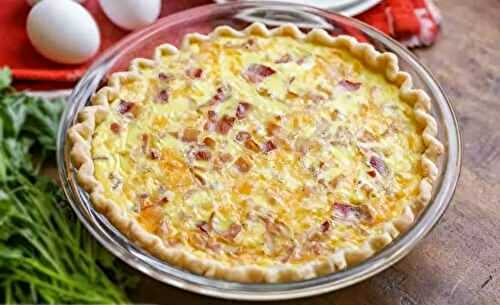 Quiche Gourmande aux Lardons