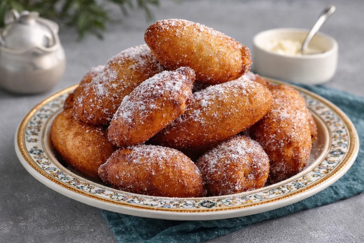 Bugnes légères au four, moelleuses et sans friture