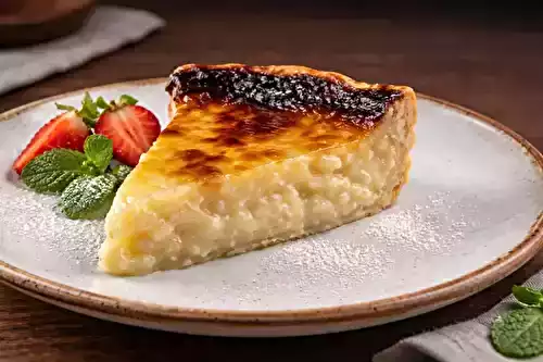 La fameuse tarte au riz de Verviers