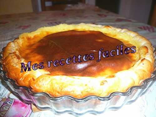 La recette de la tarte au flan - Facile et rapide