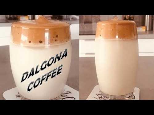 Comment Faire Le Dalgona Café