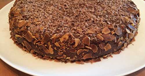 Gâteau Moelleux Chocolat Amandes