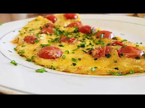 Omelette Tomate Cerise