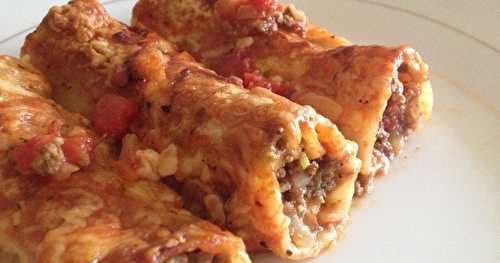 Recette Cannelloni Viande Hachée Sauce Tomate