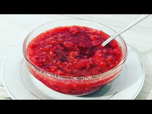 Compotée de Framboises