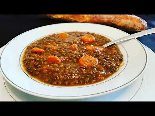 Lentilles Vertes Aux Carottes 