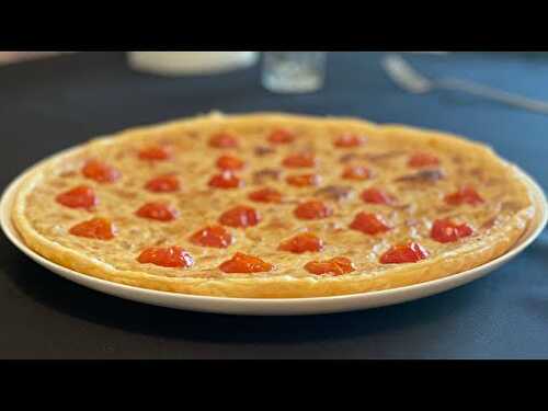 Tarte au Thon et Tomates Cerises 