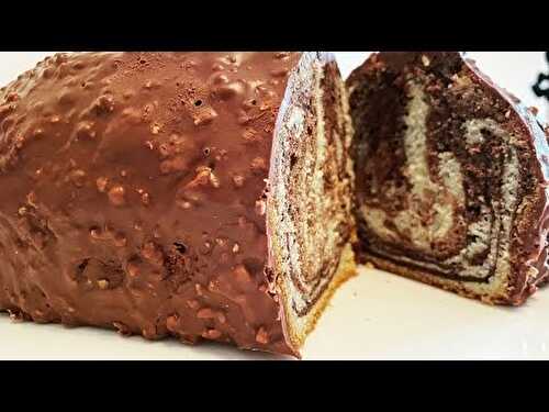Recette Cake Marbré Glaçage Rocher