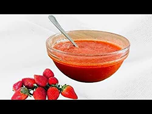 Recette Coulis De Fraises