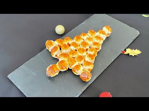 Recette Sapin de Noël feuilleté