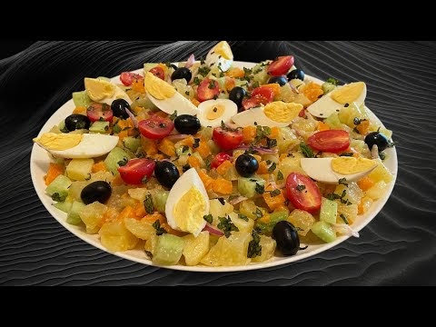  Salade Pommes de Terre Carottes  Concombre