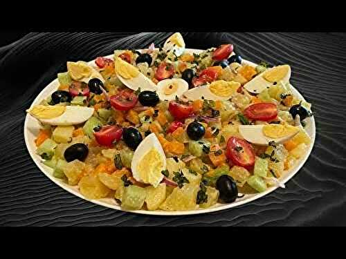 Salade Pommes de Terre Carottes  Concombre