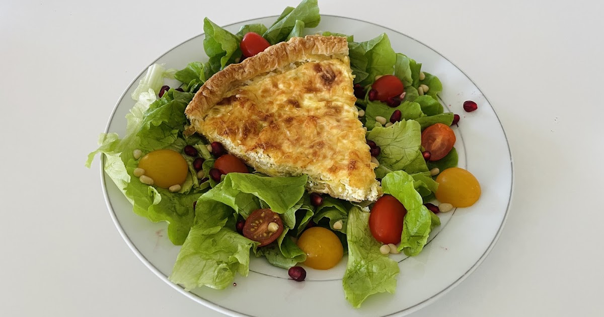 Tarte aux poireaux facile et rapide – Recette maison