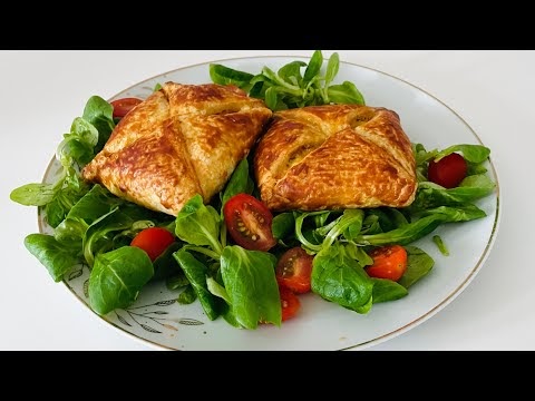 Carré feuilletés au Saumon et Poireaux