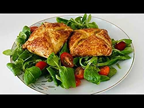 Carré feuilletés au Saumon et Poireaux