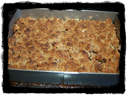 Irréstible Crumble noisettes