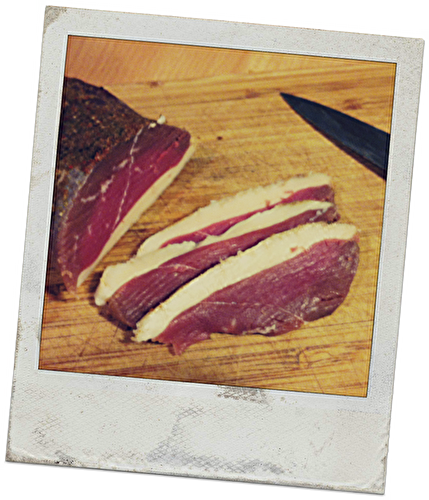 Magret de canard séché