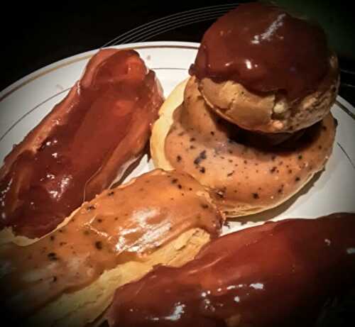 ECLAIRS CAFE OU CHOCOLAT