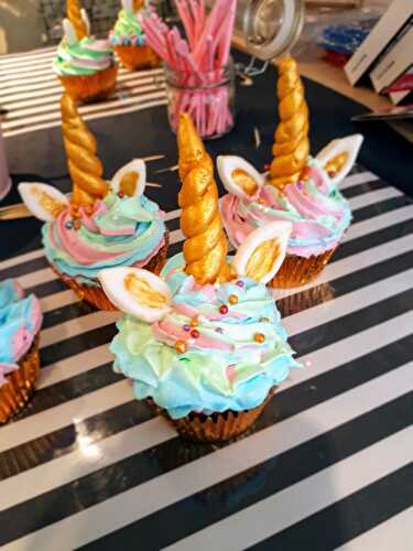 Cupcake licorne