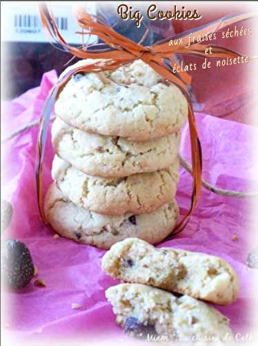 Bigs Cookies aux fraises séchées et noisettes