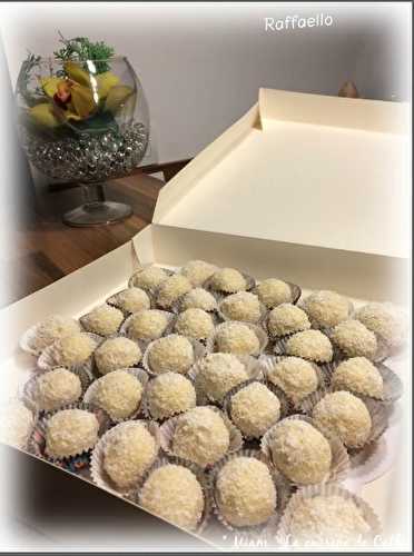 Bouchées façon Raffaello { Noix de coco }