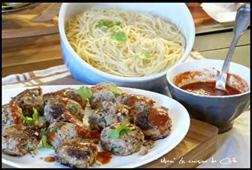 Boulettes anti-Gaspi aux spaghettis