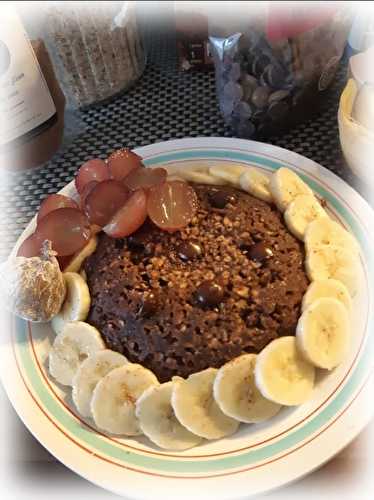 Bowl Cake chocolaté à la boisson Riz-Chataigne