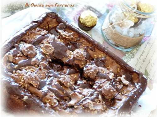 BrOwnie aux Ferreros Rochers