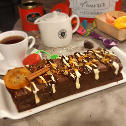  " MIAM " Cake aux truffes fondant à l'orangeS -  "MIAM" La cuisine de Cath 