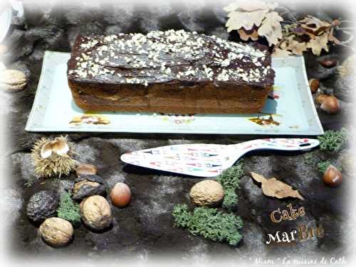 Cake marbré façon Pay Brossard ( é ème version )