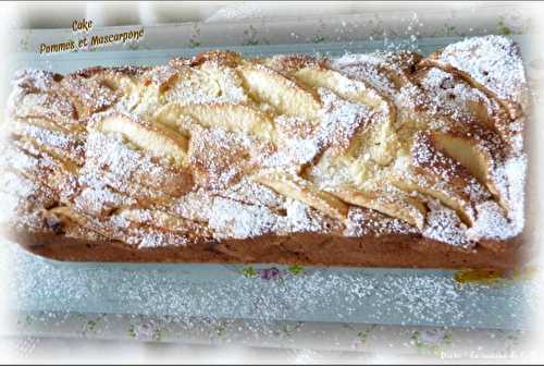 Cake mascarpone et Très Pommes ..