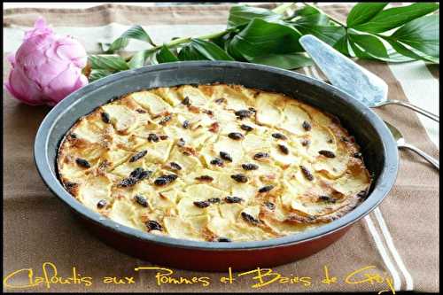 Clafoutis aux Pommes et aux Baies de Goji