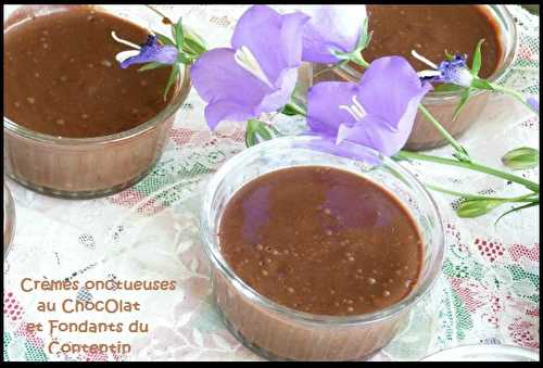 Crème Chocolat et aux fondants du Contentin